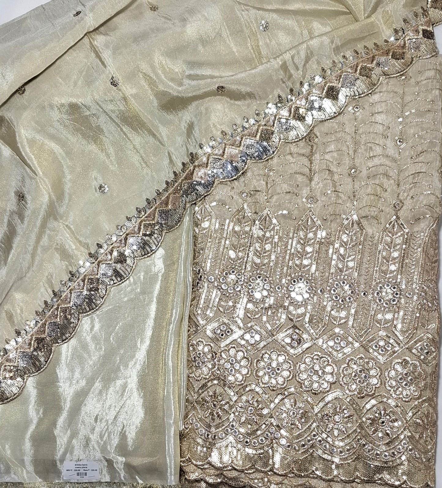 Cosmo Dyble Full Suit Set – 3 Piece | Top 2.25m, Bottom 2.25m, Dupatta 2.25m