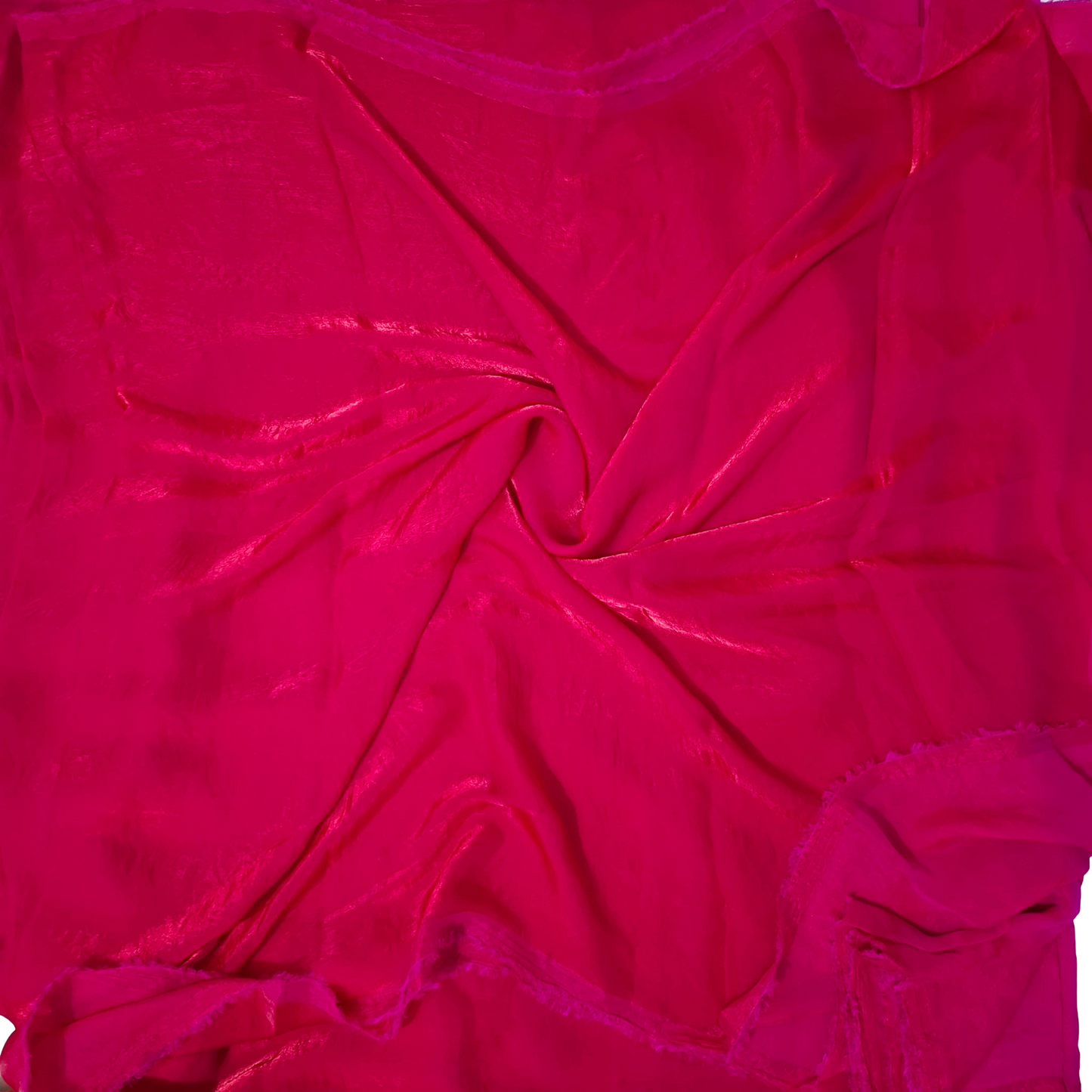 Rani Pink Plain Fandy Spes Silk Fabric | Premium Smooth Texture | Designer Dress & Kurti Material