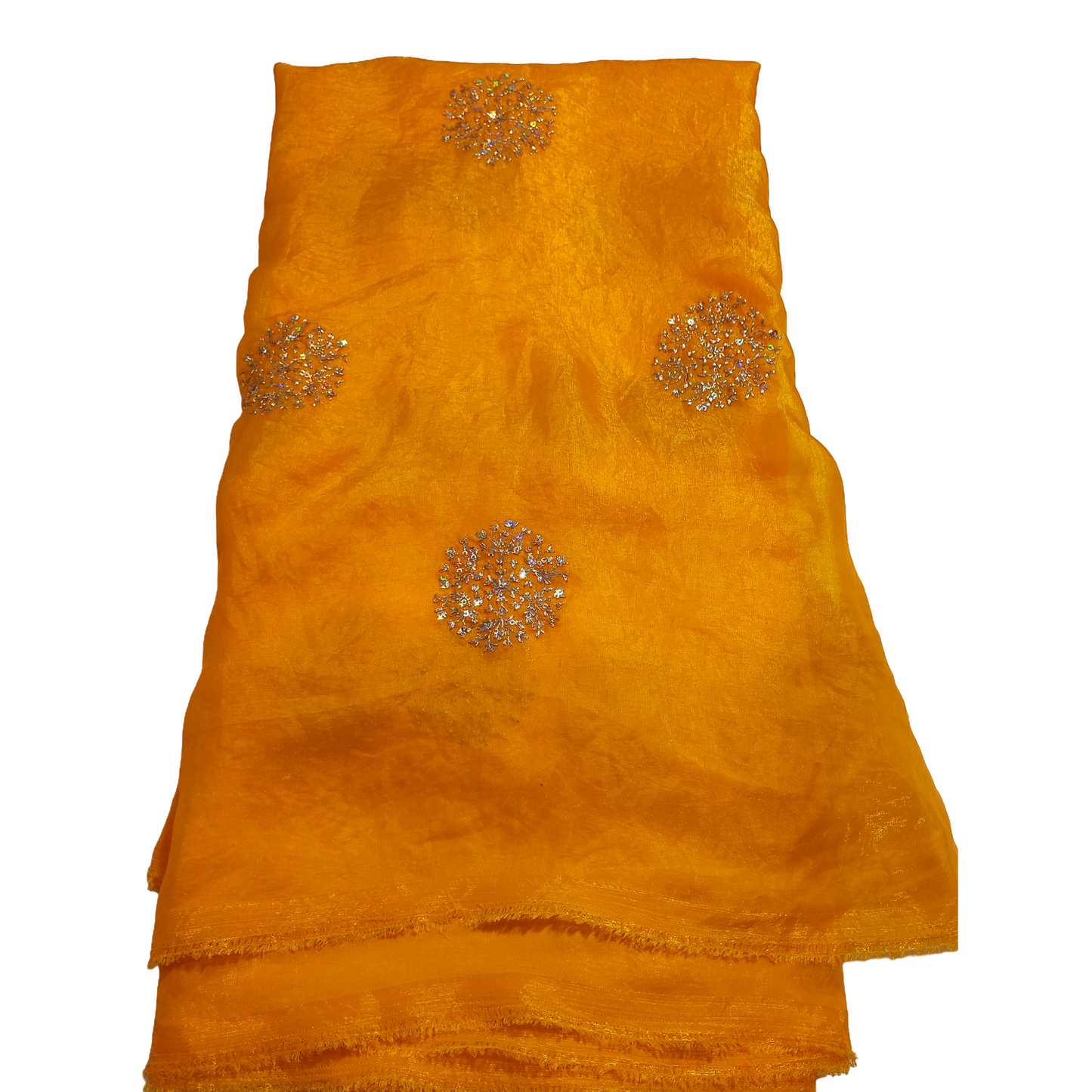 Fandy Yellow Butta Fabric with Matching Dupatta – Perfect for All Outfits