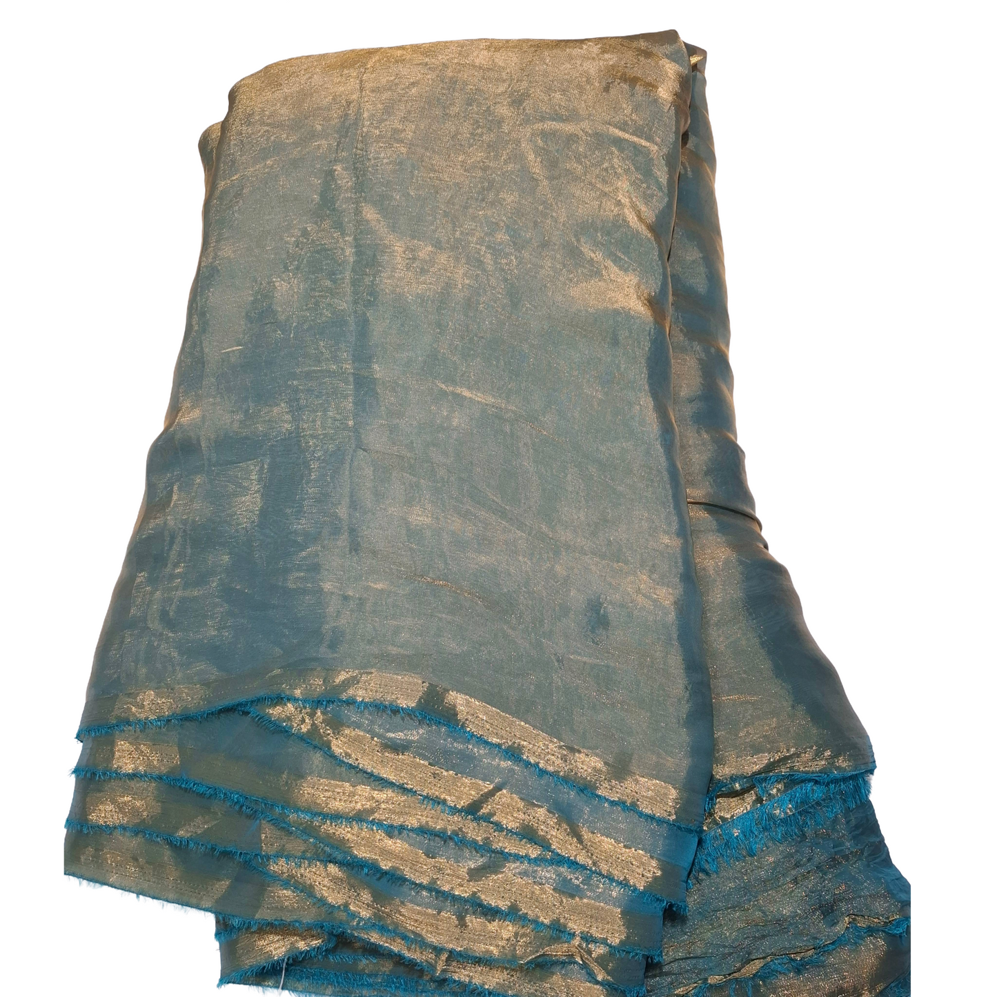 C Green Plain Fandy Spes Silk Fabric | Soft Smooth Texture | Premium Dress Material