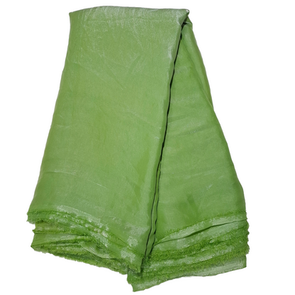 Pista Green Plain Fandy Spes Silk Fabric | Premium Smooth Texture | Dress & Kurti Material