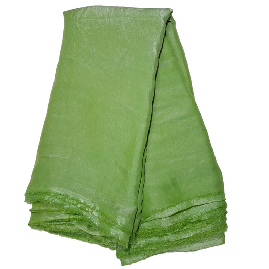 Pista Green Plain Fandy Spes Silk Fabric | Premium Smooth Texture | Dress & Kurti Material