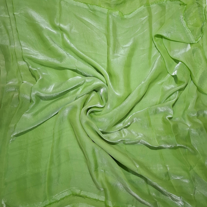 Pista Shade Plain Fandy Spes Silk Fabric | Smooth Soft Texture | Premium