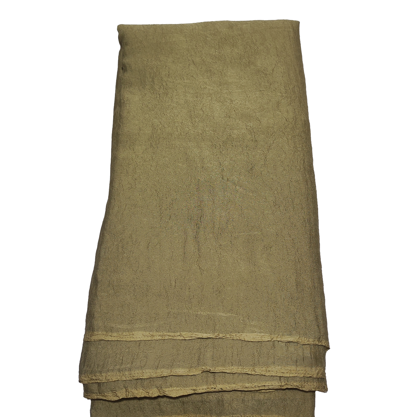 plain  pista Colour Rangoli Crush Fabric