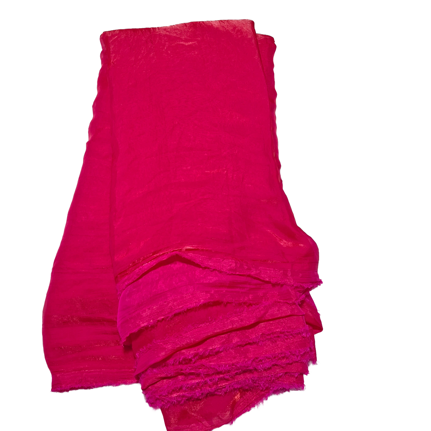 Rani Pink Plain Fandy Spes Silk Fabric | Premium Smooth Texture | Designer Dress & Kurti Material